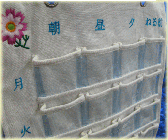 壁掛け薬入れ